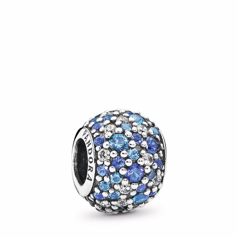 Pandora Australia Sky Mosaic Pavé Charm - Sterling Silver | NRWBSQ326